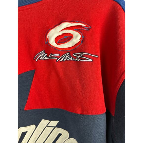*Flawed* Mark Martin Valvoline Racing Nascar Sweatshirt XXL Chase Authentics - Picture 10 of 16